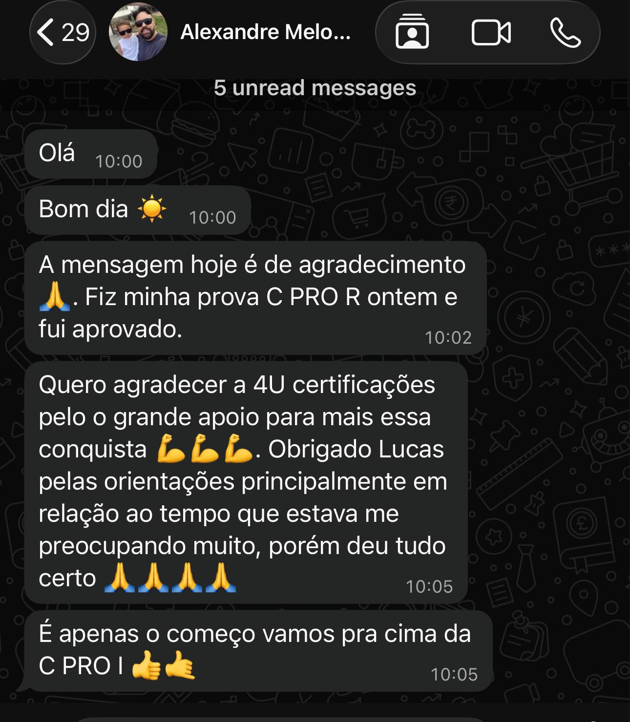 Alexandre Melo, aluno(a) 4U