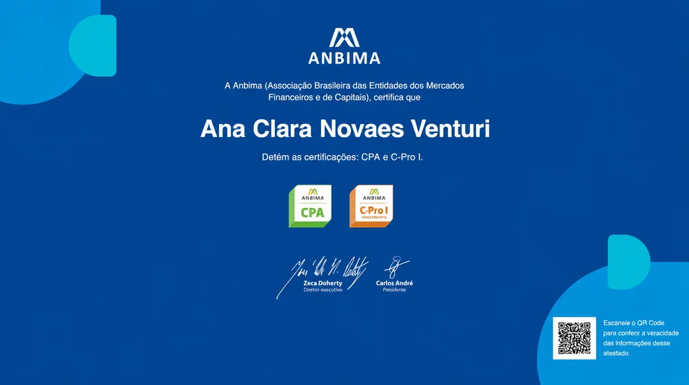 Ana Clara Novaes Venturi, aluno(a) 4U